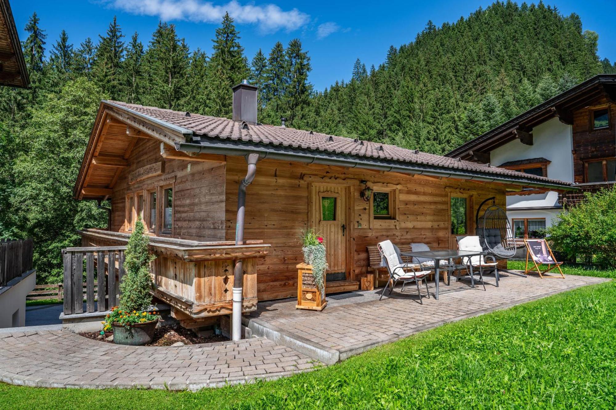 Holzknechthuette Villa Mayrhofen Exteriör bild