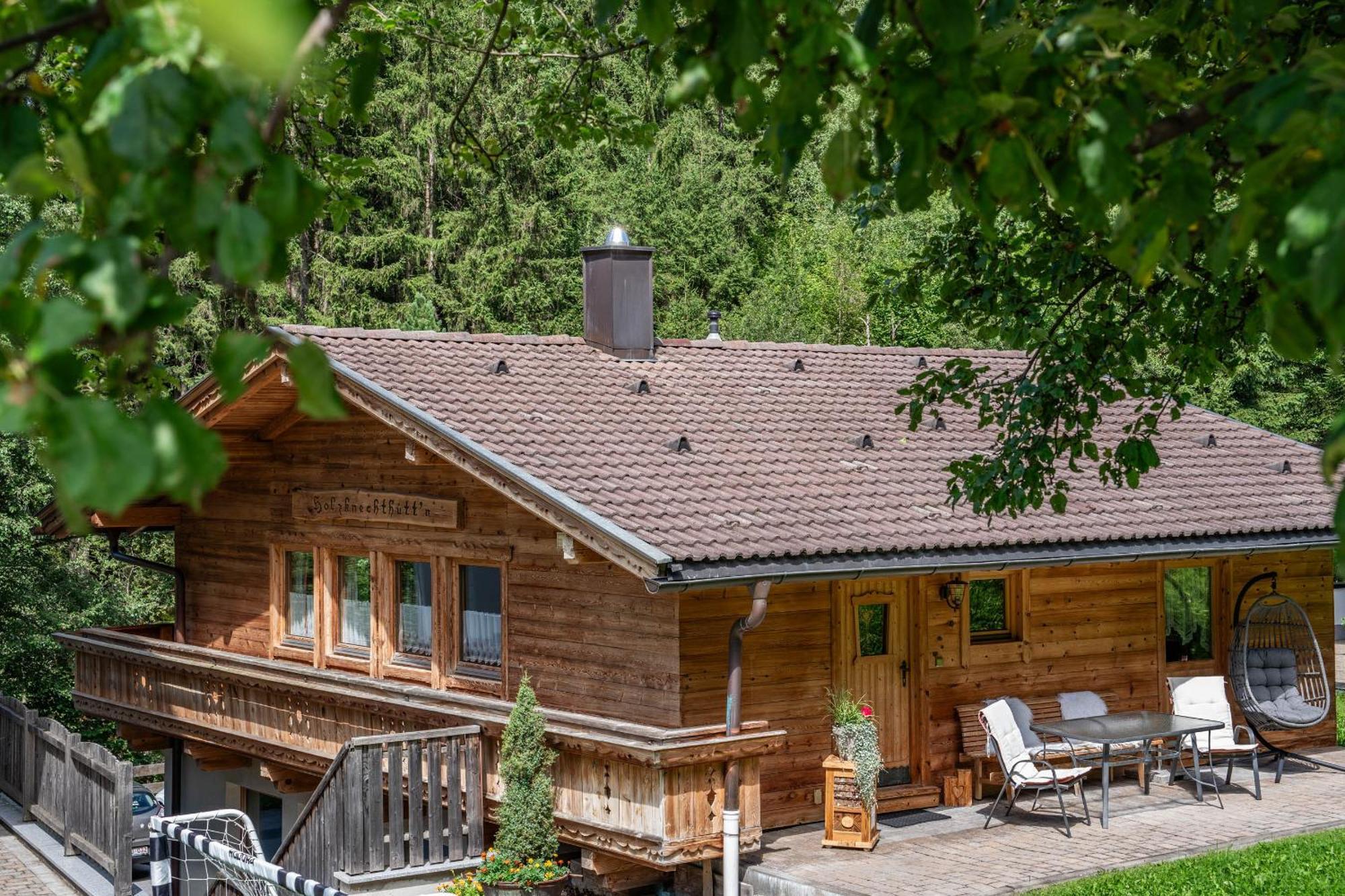Holzknechthuette Villa Mayrhofen Exteriör bild